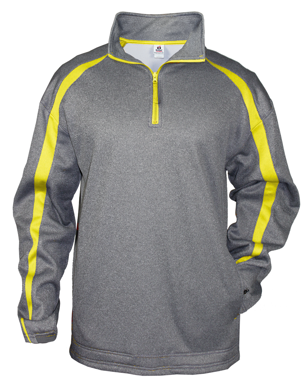 Badger Men's Sport Athletic Fleece Hooded Sweatshirt - Image 8