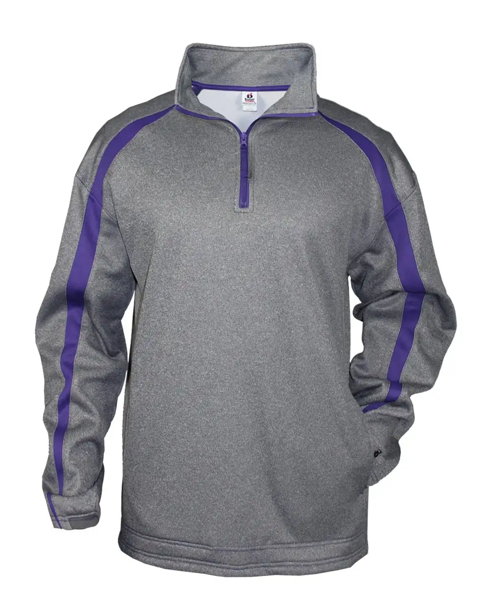 Badger Men's Sport Athletic Fleece Hooded Sweatshirt - Image 13