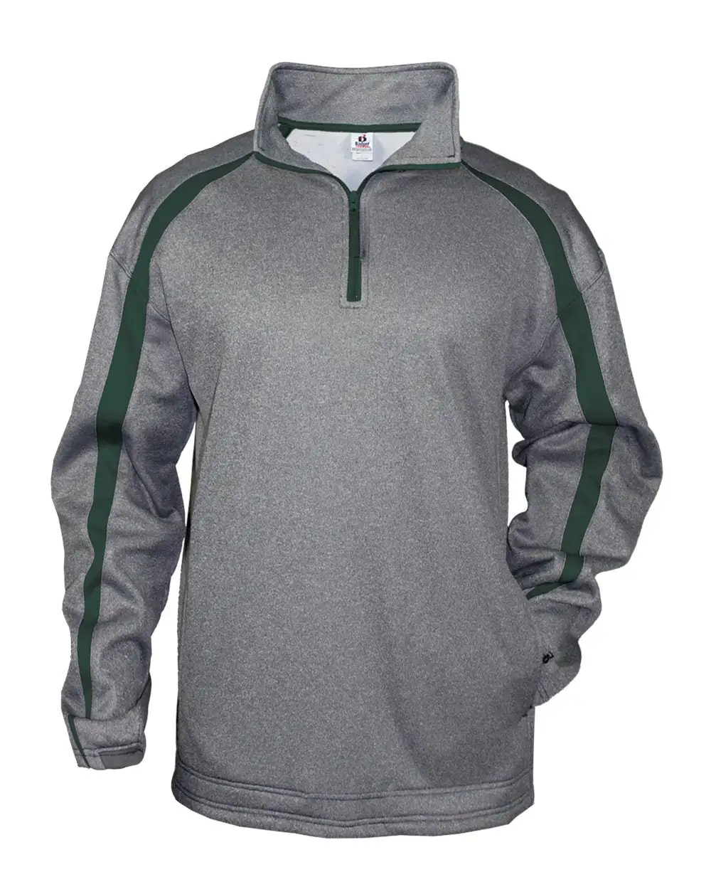 Badger Men's Sport Athletic Fleece Hooded Sweatshirt - Image 10