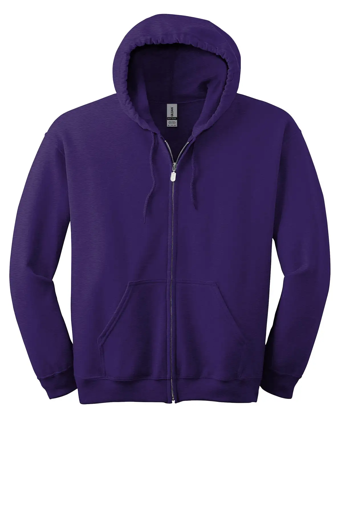Gildan Men's Heavy BlendFull-Zip Hooded Sweatshirt 18600 2 Of 2 - Image 20