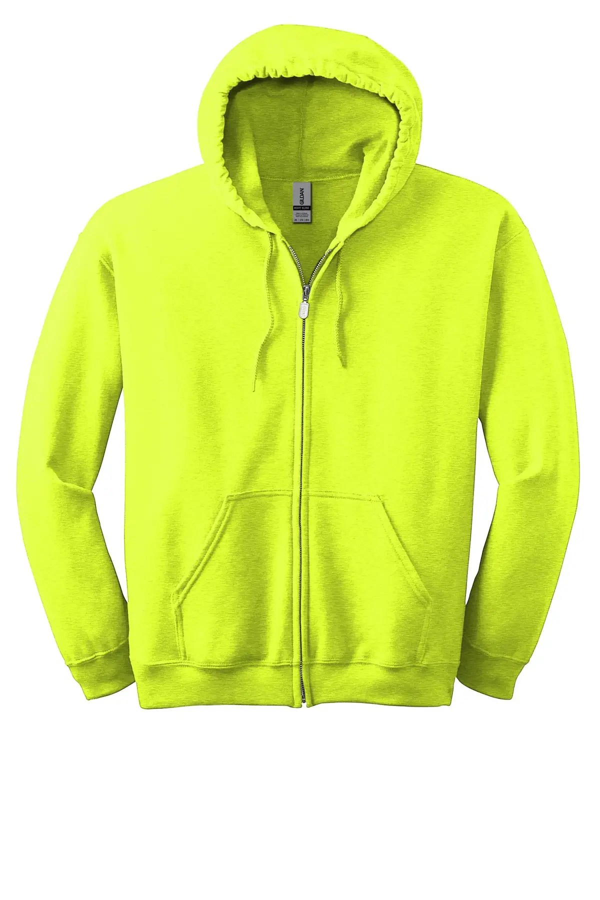 Gildan Men's Heavy BlendFull-Zip Hooded Sweatshirt 18600 2 Of 2 - Image 19