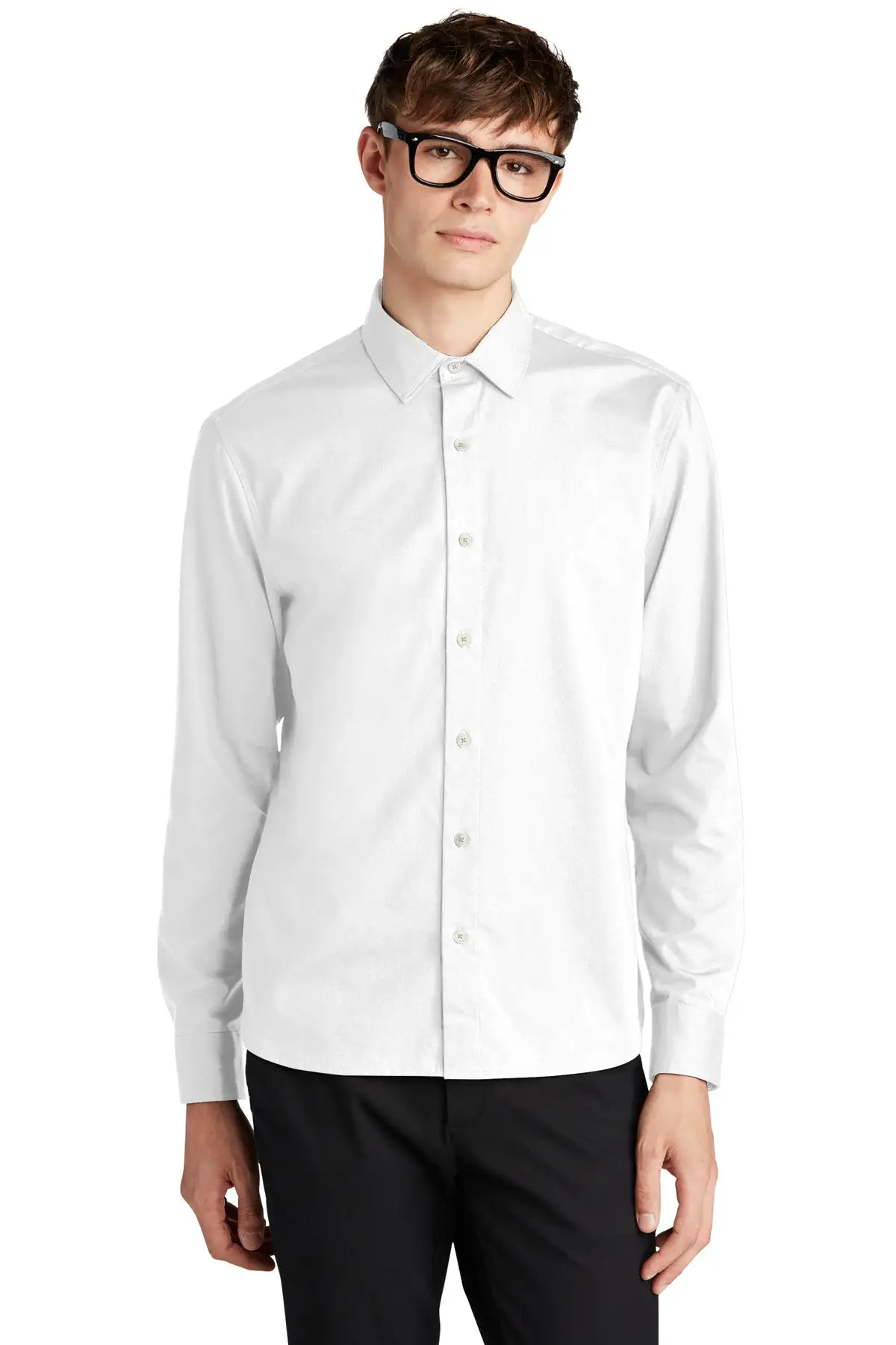MERCER+METTLE Men's Long Sleeve Stretch Woven Shirt MM2000 - Image 17