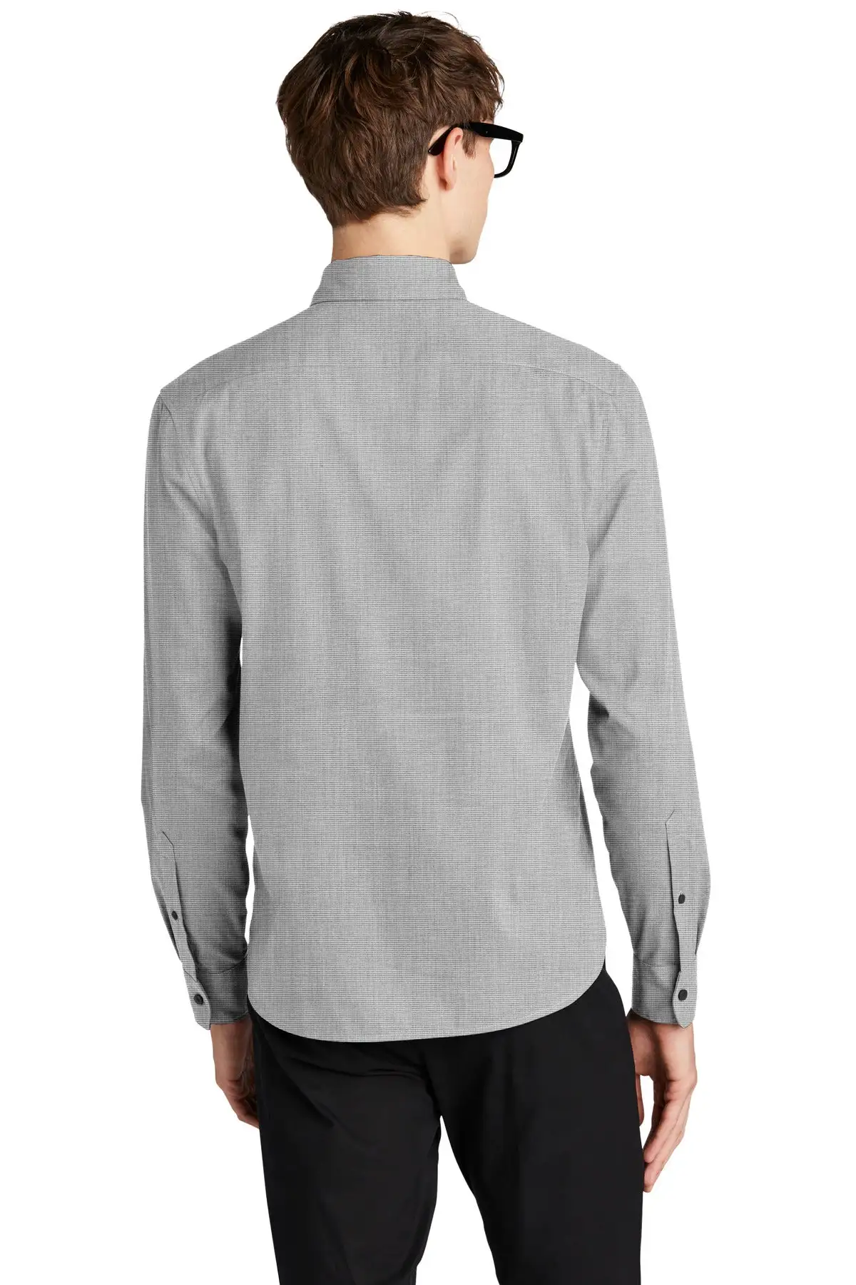 MERCER+METTLE Men's Long Sleeve Stretch Woven Shirt MM2000 - Image 10