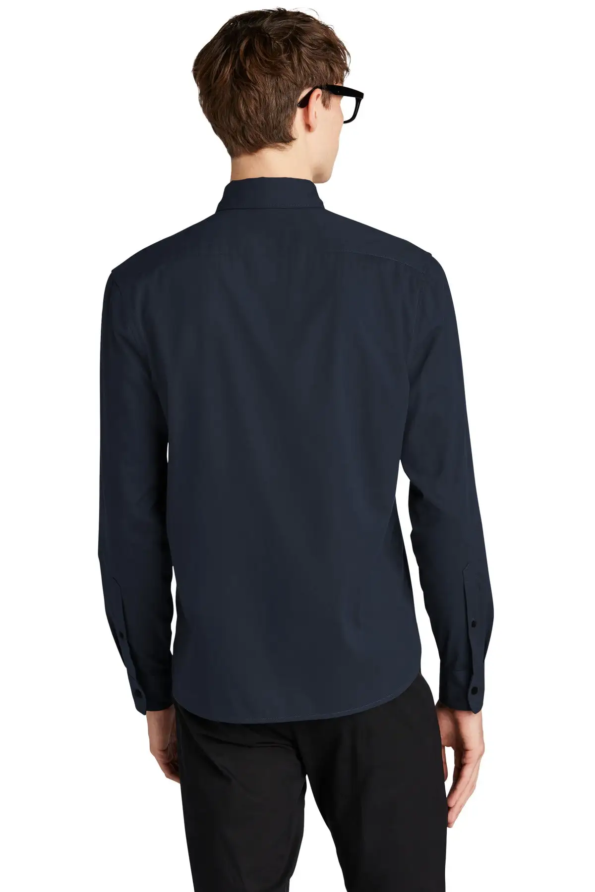 MERCER+METTLE Men's Long Sleeve Stretch Woven Shirt MM2000 - Image 6
