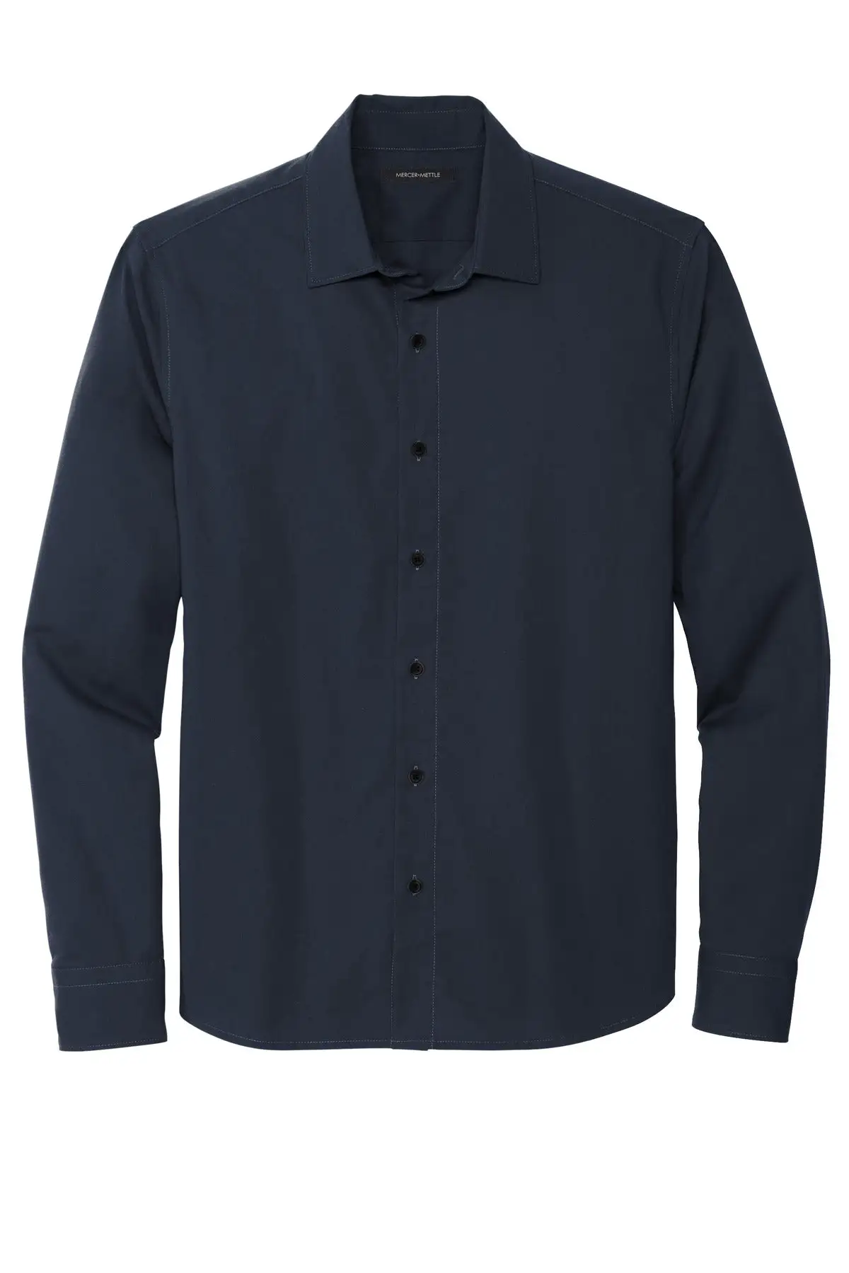 MERCER+METTLE Men's Long Sleeve Stretch Woven Shirt MM2000 - Image 7