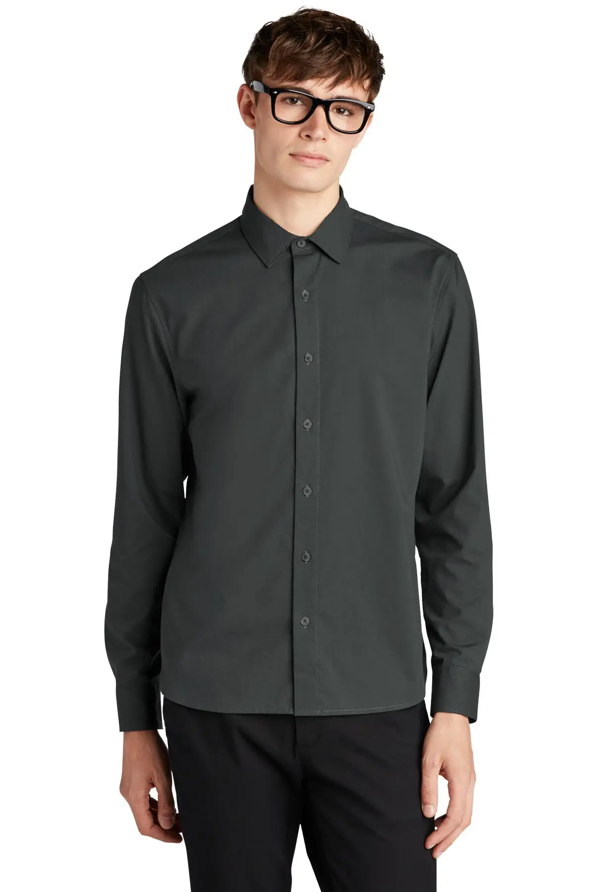 MERCER+METTLE Men's Long Sleeve Stretch Woven Shirt MM2000 - Image 21