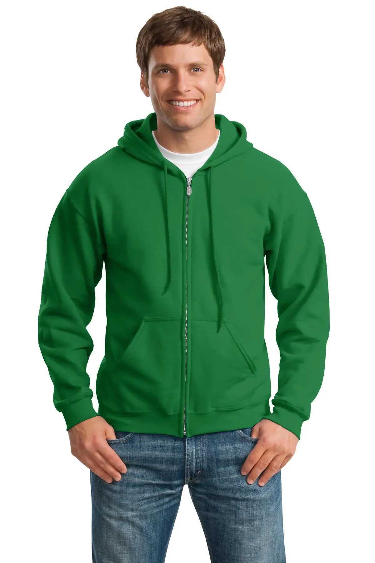 Gildan Men's Heavy BlendFull-Zip Hooded Sweatshirt 18600 2 Of 2 - Image 8