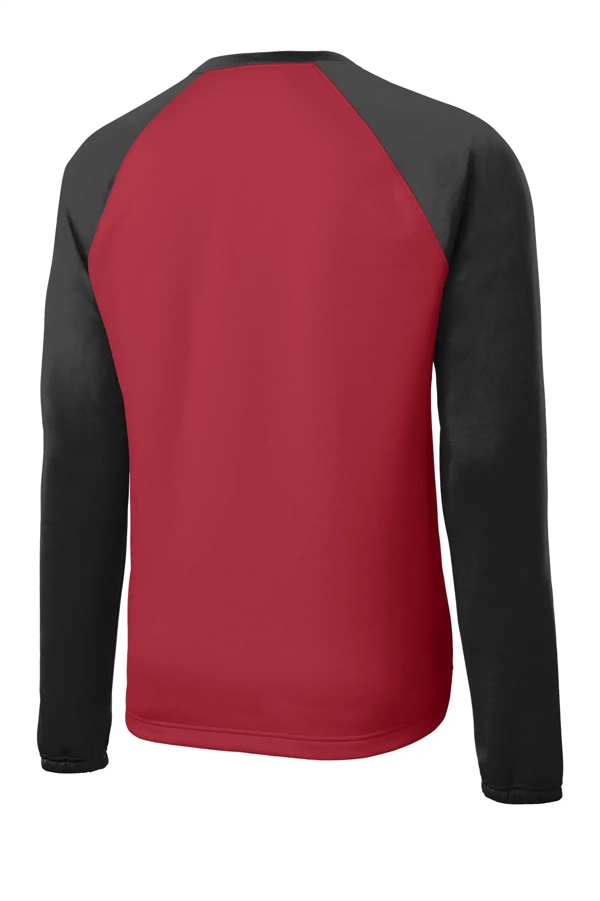 Sport-Tek Men's Sport-Wick Raglan Colorblock Fleece Crewneck ST242 - Image 20