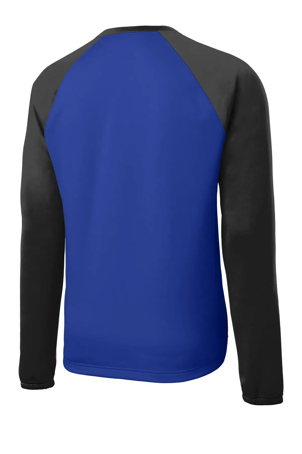 Sport-Tek Men's Sport-Wick Raglan Colorblock Fleece Crewneck ST242 - Image 16