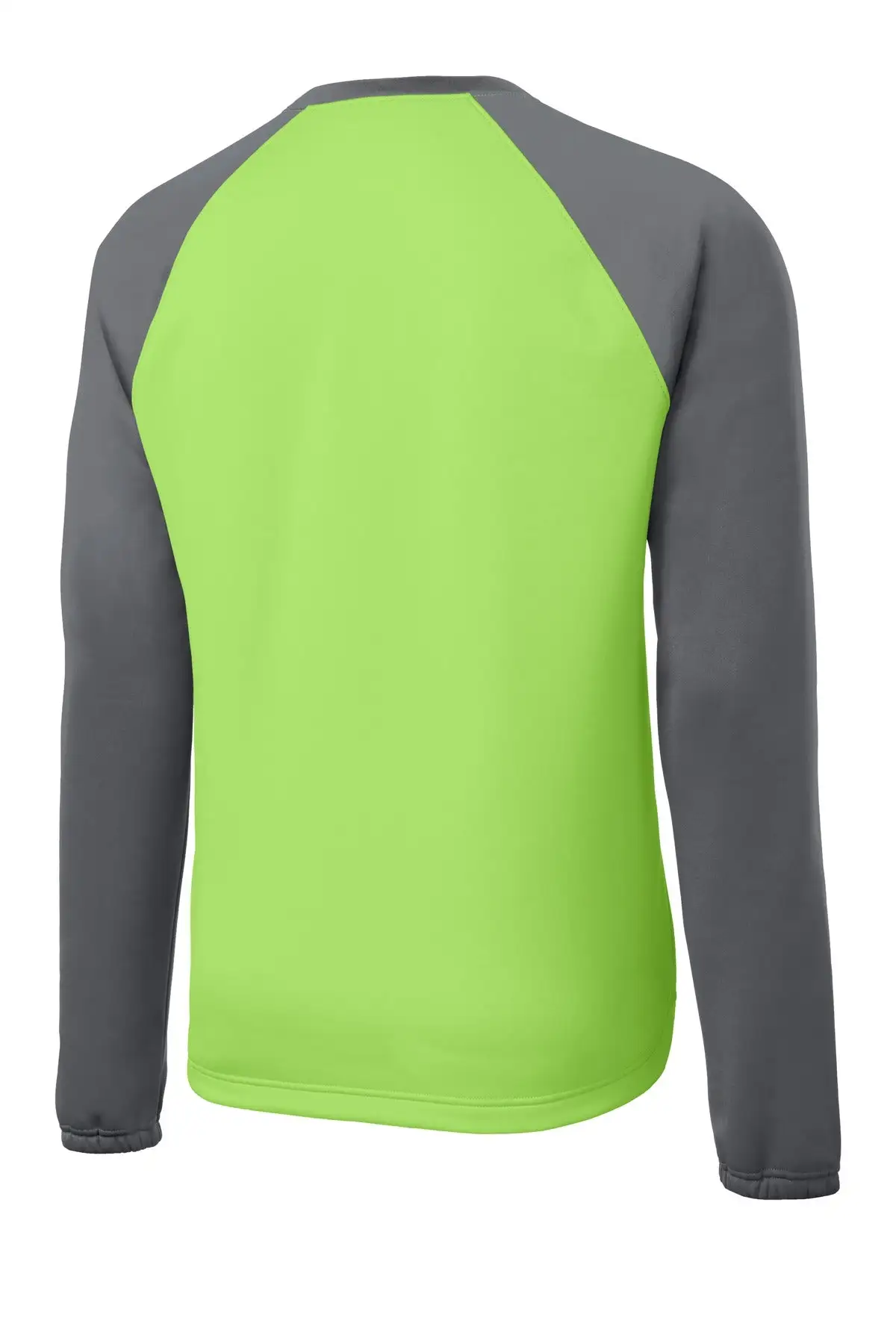 Sport-Tek Men's Sport-Wick Raglan Colorblock Fleece Crewneck ST242 - Image 24