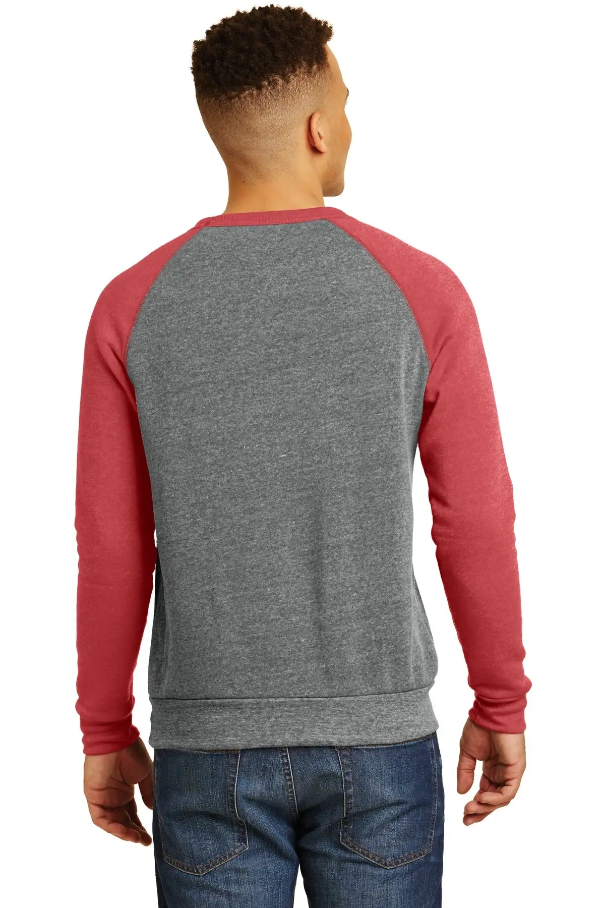 Alternative Men's Champ Colorblock Eco-Fleece Sweatshirt - Image 17