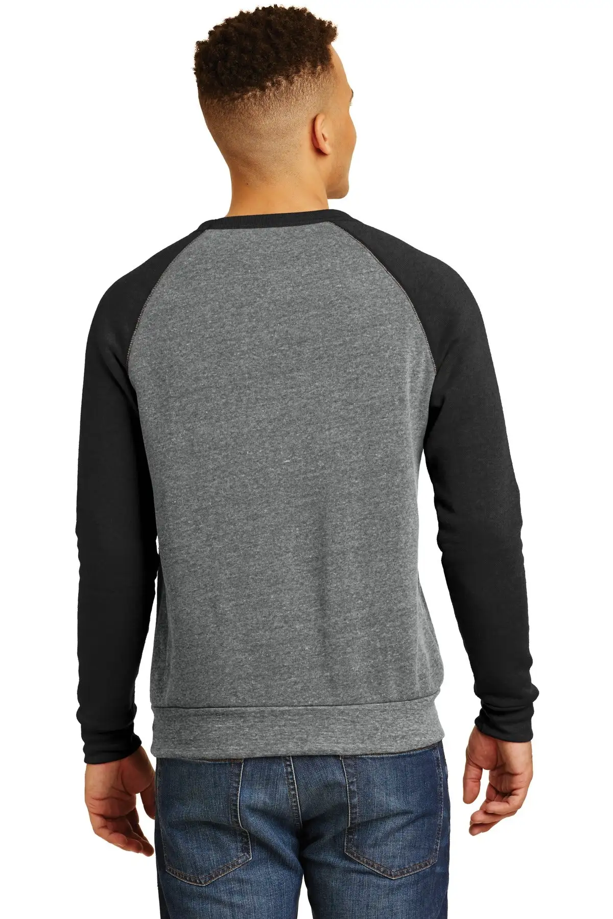 Alternative Men's Champ Colorblock Eco-Fleece Sweatshirt - Image 10