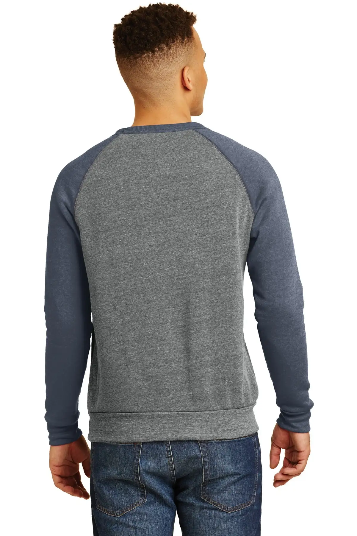 Alternative Men's Champ Colorblock Eco-Fleece Sweatshirt - Image 13