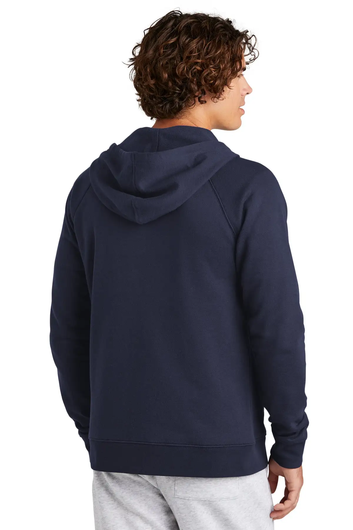 Sport-Tek Men's Drive Fleece Hooded Full-Zip Jacket - Image 3
