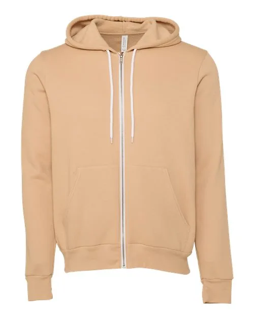 Bella + Canvas BELLA+CANVAS Men's Sponge Fleece Full-Zip Hoodie. BC3739 2 Of 3