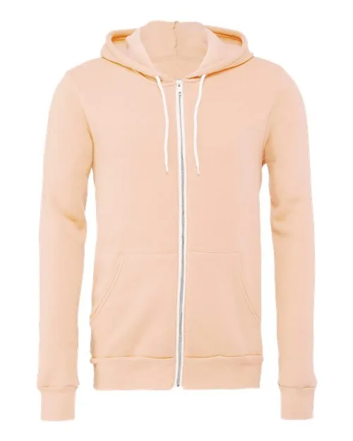 Bella + Canvas BELLA+CANVAS Men's Sponge Fleece Full-Zip Hoodie. BC3739 2 Of 3 - Image 5