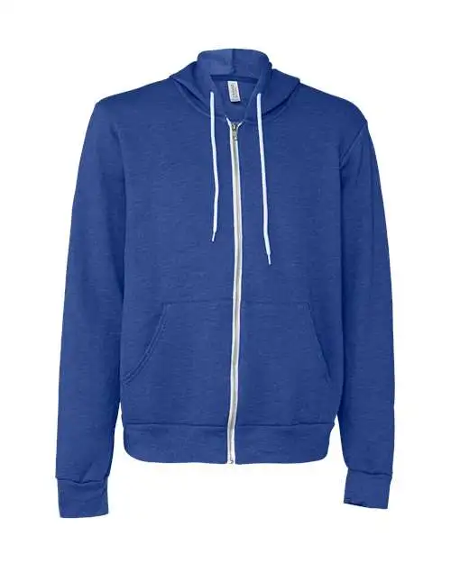 Bella + Canvas BELLA+CANVAS Men's Sponge Fleece Full-Zip Hoodie. BC3739 2 Of 3 - Image 7