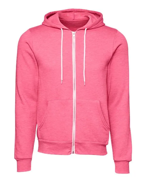 Bella + Canvas BELLA+CANVAS Men's Sponge Fleece Full-Zip Hoodie. BC3739 2 Of 3 - Image 8