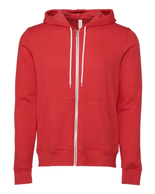Bella + Canvas BELLA+CANVAS Men's Sponge Fleece Full-Zip Hoodie. BC3739 2 Of 3 - Image 10