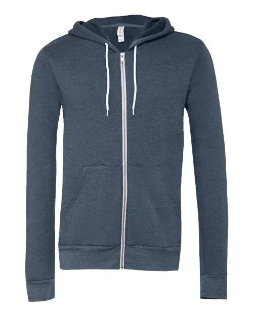 Bella + Canvas BELLA+CANVAS Men's Sponge Fleece Full-Zip Hoodie. BC3739 2 Of 3 - Image 13