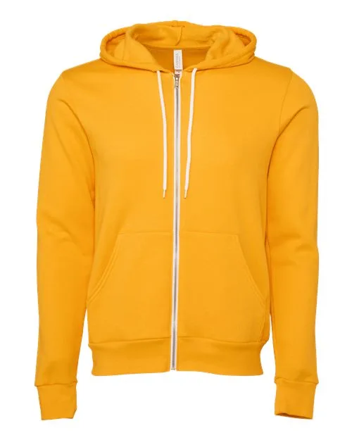 Bella + Canvas BELLA+CANVAS Men's Sponge Fleece Full-Zip Hoodie. BC3739 2 Of 3 - Image 15