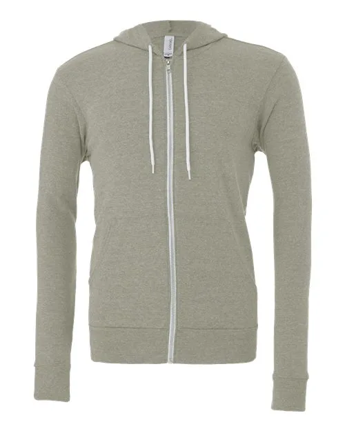 Bella + Canvas BELLA+CANVAS Men's Sponge Fleece Full-Zip Hoodie. BC3739 2 Of 3 - Image 16