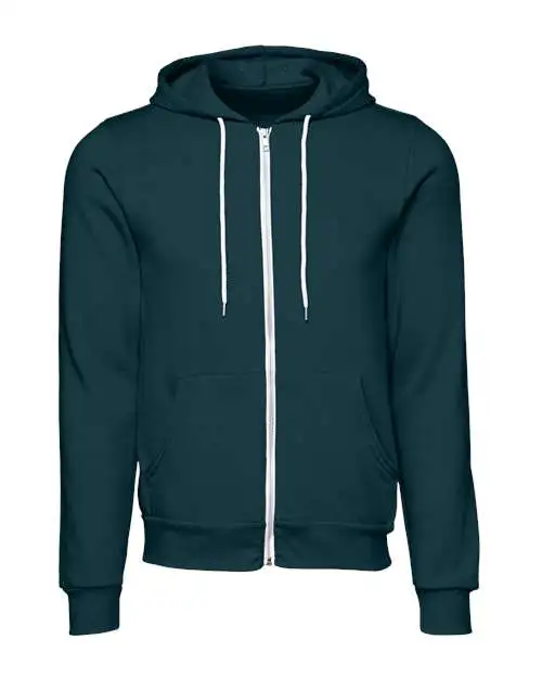 Bella + Canvas BELLA+CANVAS Men's Sponge Fleece Full-Zip Hoodie. BC3739 2 Of 3 - Image 17