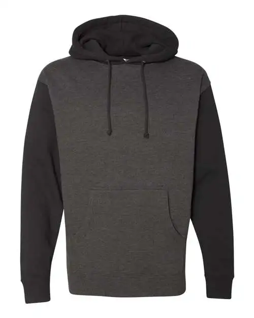 Independent Trading Co. Men's Heavyweight Hooded Sweatshirt - Image 2