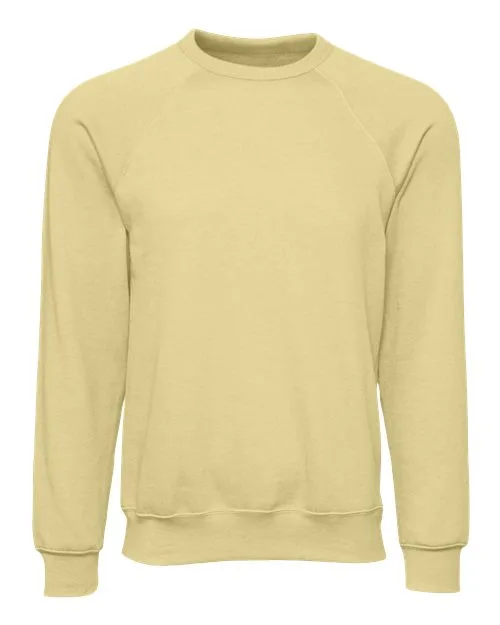 Bella + Canvas BELLA+CANVAS Men's Sponge Fleece Raglan Sweatshirt BC3901 - Image 2