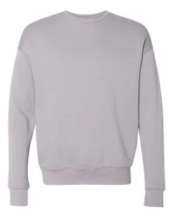 BELLA + CANVAS Men's Sponge Fleece Drop Shoulder Crewneck Sweatshirt