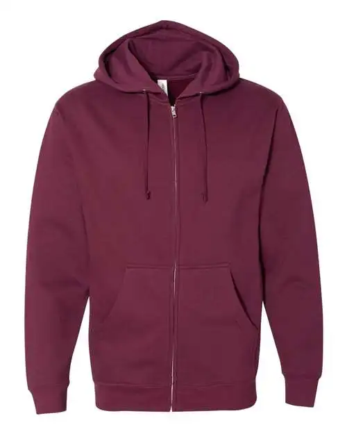 Independent Trading Co. Men's Midweight Full-Zip Hooded Sweatshirt - Image 26