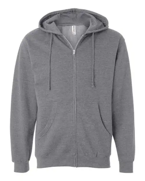 Independent Trading Co. Men's Midweight Full-Zip Hooded Sweatshirt - Image 10