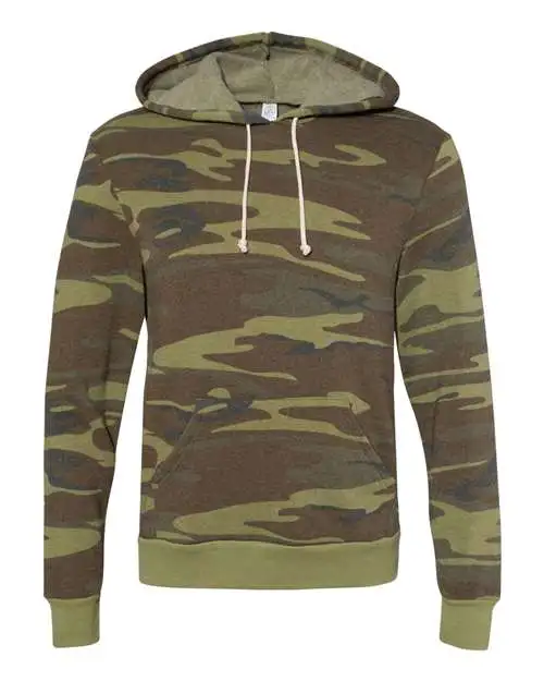 Alternative Men's Challenger Eco-Fleece Hooded Sweatshirt - Image 5