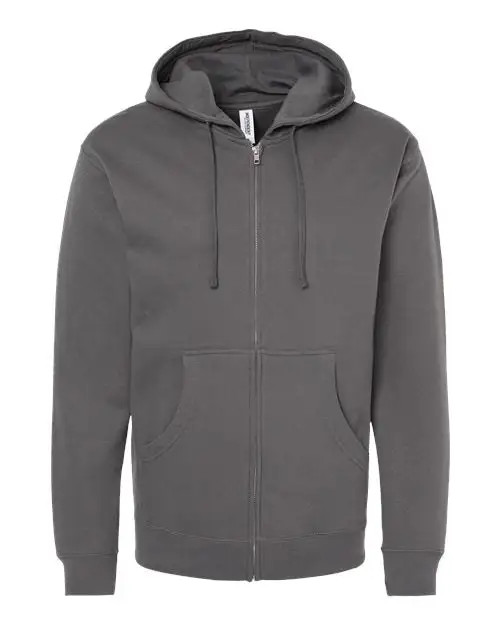 Independent Trading Co. Men's Midweight Full-Zip Hooded Sweatshirt - Image 12