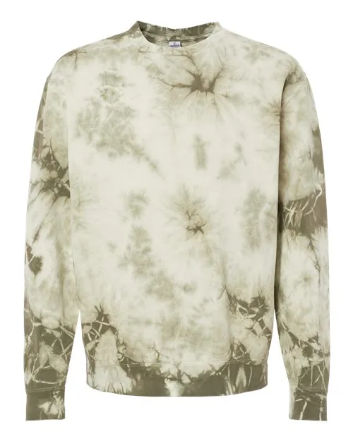Independent Trading Co. Men's Midweight Tie-Dyed Sweatshirt - Image 4