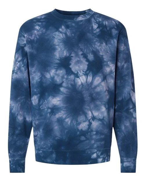 Independent Trading Co. Men's Midweight Tie-Dyed Sweatshirt - Image 12