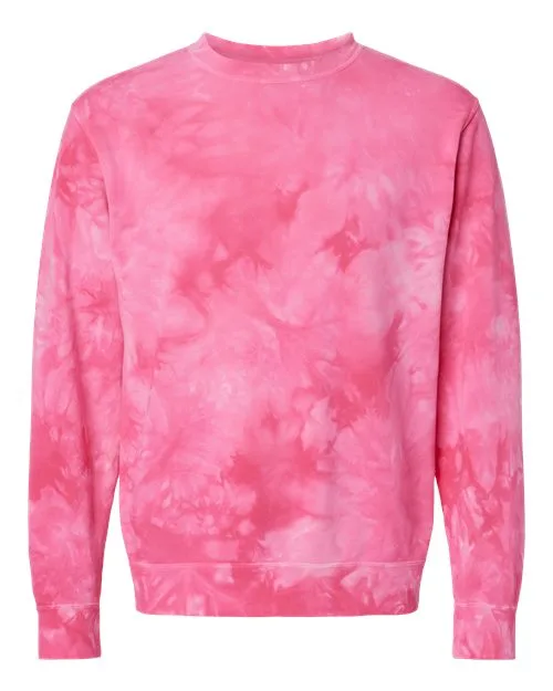 Independent Trading Co. Men's Midweight Tie-Dyed Sweatshirt - Image 6