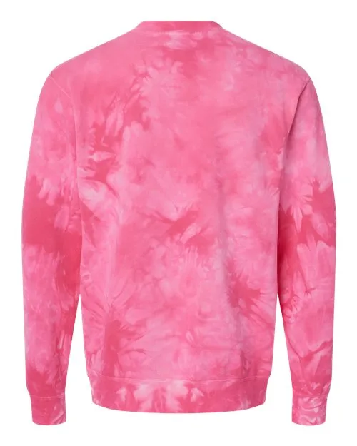 Independent Trading Co. Men's Midweight Tie-Dyed Sweatshirt - Image 7