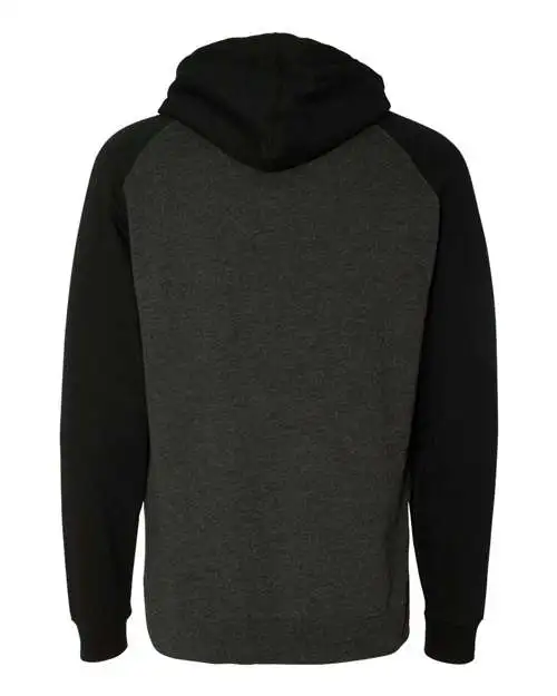 Independent Trading Co. Raglan Hooded Sweatshirt - Image 17