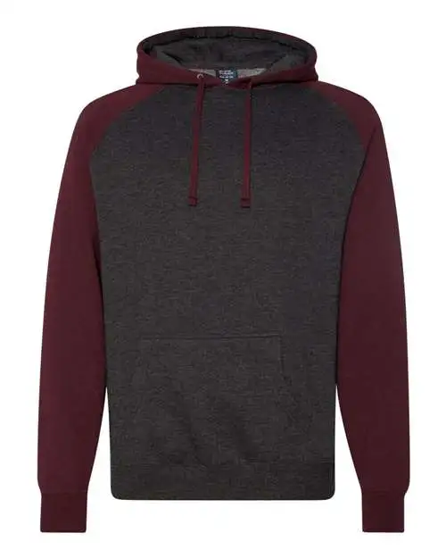 Independent Trading Co. Raglan Hooded Sweatshirt - Image 8