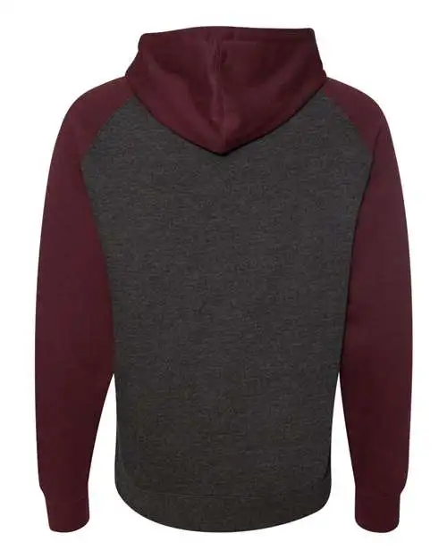 Independent Trading Co. Raglan Hooded Sweatshirt - Image 9