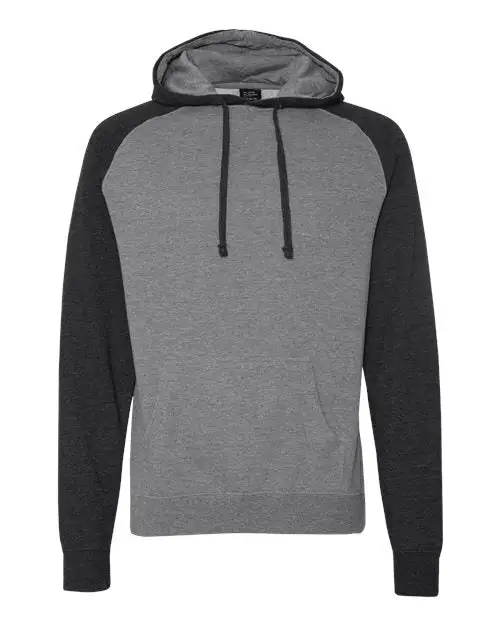Independent Trading Co. Raglan Hooded Sweatshirt - Image 12
