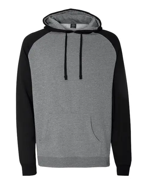 Independent Trading Co. Raglan Hooded Sweatshirt - Image 10