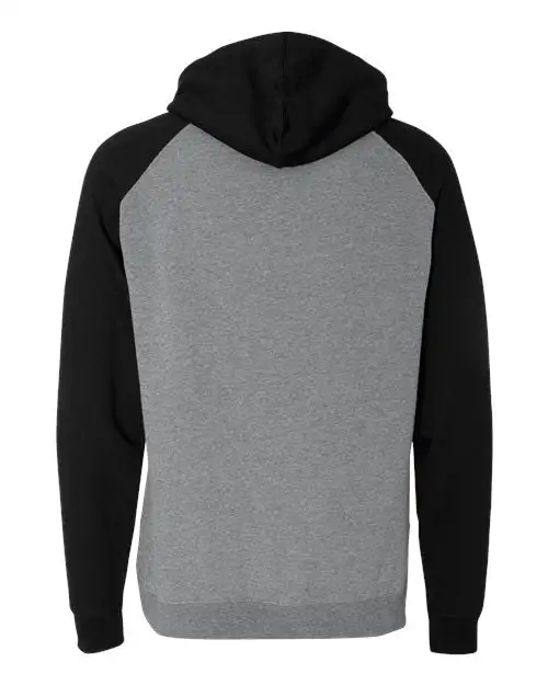 Independent Trading Co. Raglan Hooded Sweatshirt - Image 11