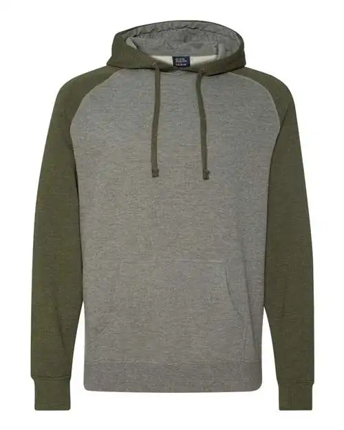 Independent Trading Co. Raglan Hooded Sweatshirt - Image 6