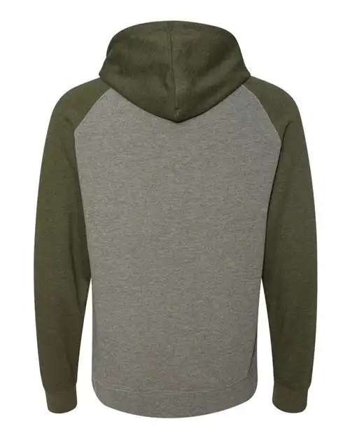 Independent Trading Co. Raglan Hooded Sweatshirt - Image 7