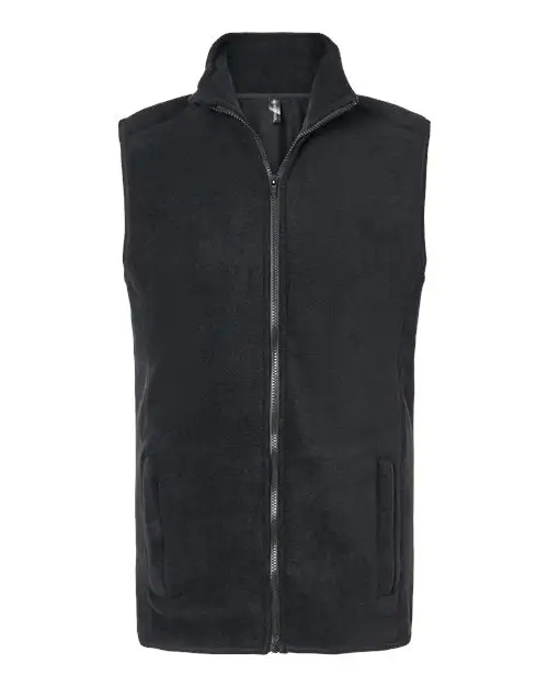 Burnside Men's Polar Fleece Vest - Image 7