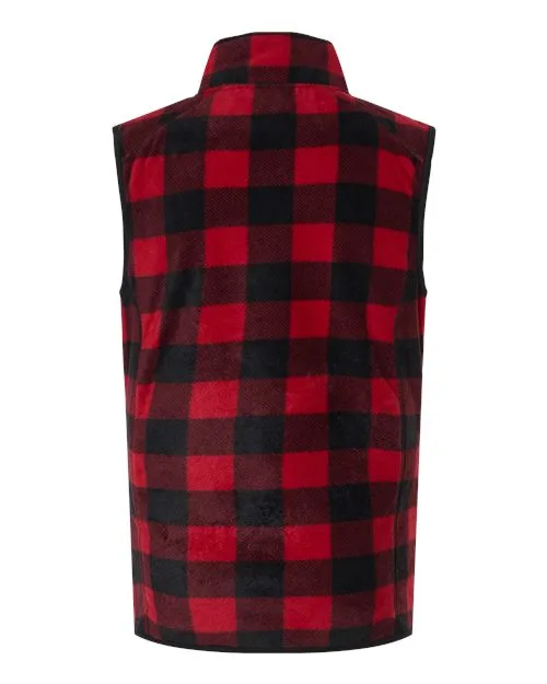 Burnside Men's Polar Fleece Vest - Image 6