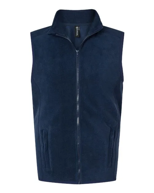 Burnside Men's Polar Fleece Vest - Image 8