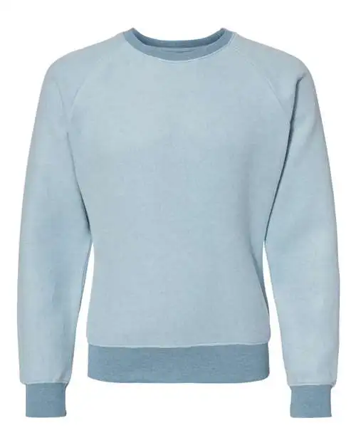 J. America Men's Flip Side Fleece Crewneck Pullover - Image 2